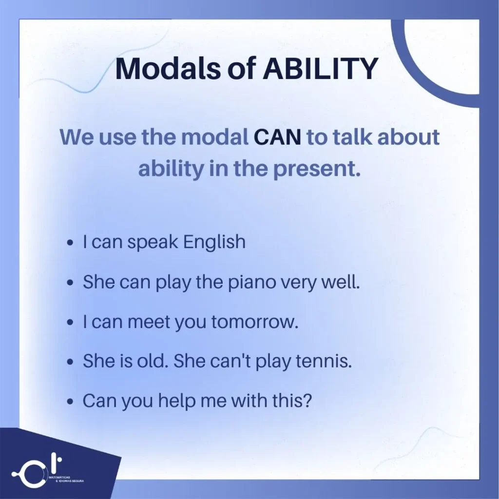 Ability Modals